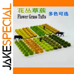 Vibrant Miniature Flower Clusters for Dioramas