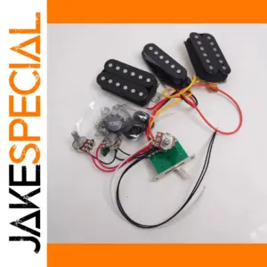 Black Loaded Strat Guitar Pickup Set