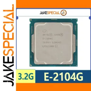 Intel Xeon E-2104G CPU LGA 1151, 3.20GHz, 8MB Cache