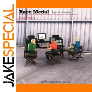 Vibrant Orange RM 1:64 Miniature Figurine