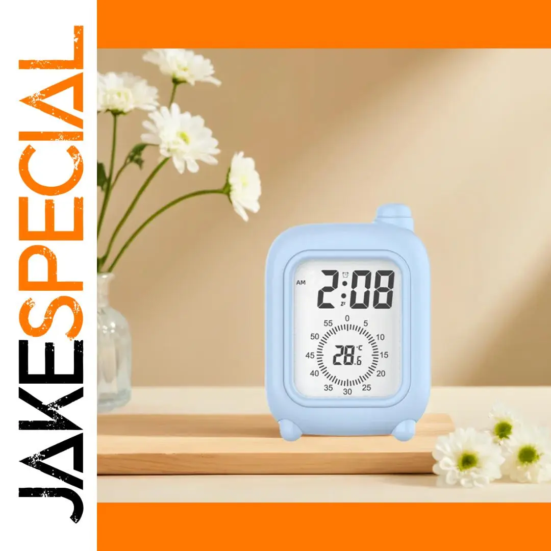 Modern Blue Digital Travel Clock 1 Modern Blue Digital Travel Clock