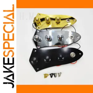 JB Electric Bass Circuit Board in Gold Plated Finish