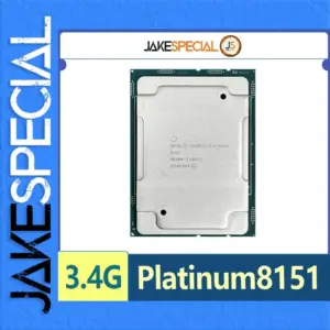 Used Intel Xeon Platinum 8151 CPU 3.4GHz 12-Core