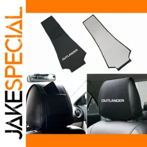 Black Headrest Cover for Outlander 2013-2019