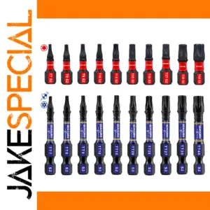 Impact-Resistant Security Torx Bit Set 20/21 pcs