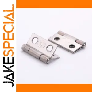 Iron Furniture Hinge 25x25mm Silver Finish