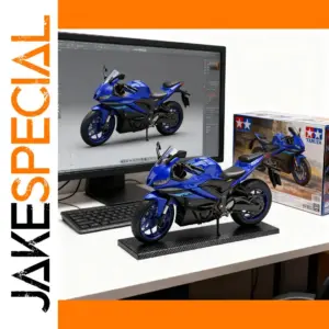 1:12 Blue Racing Motorcycle Model