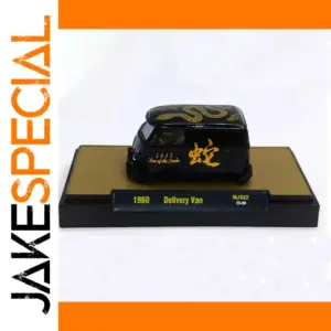 Vintage Black and Gold 1960 Delivery Van Model