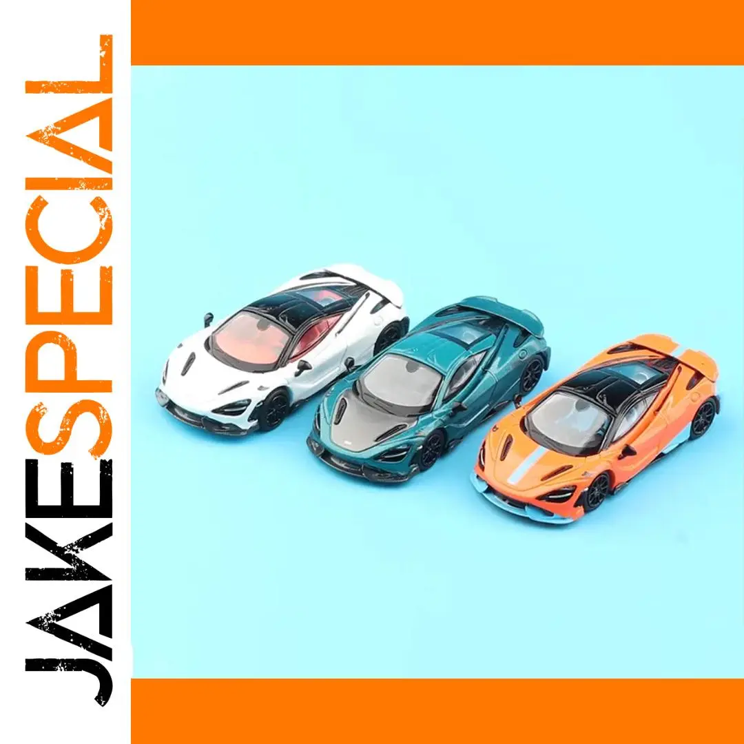 McLaren 765LT 1:64 Diecast Model in Vibrant Colors 1 McLaren 765LT 1:64 Diecast Model in Vibrant Colors