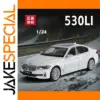 White BMW 530Li Limousine Model 1:24 Scale