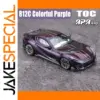 Purple TOC Fuleme 812C Scale Model Car