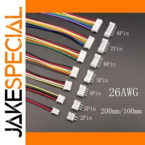 Micro JST PH 2.0mm Connector Set for PCB