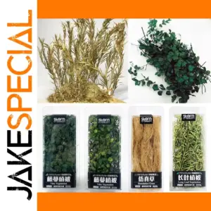 Miniature Landscape Plant Cluster for Dioramas