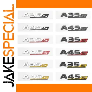 3D ABS Chrome Emblem for Mercedes A35S A45S