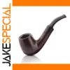 Dark Brown Resin Tobacco Pipe Model 668