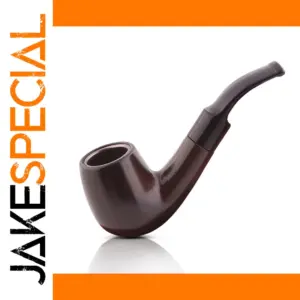 Dark Brown Resin Tobacco Pipe Model 668