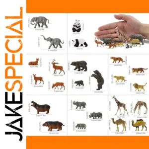 Wild Animal Model Set for HO Scale Layout