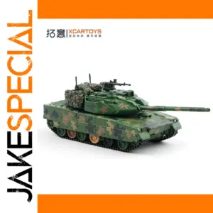 1/64 Camouflage Light Tank Model for Collectors