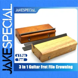 Versatile Guitar Fret Dressing Tool with Precision