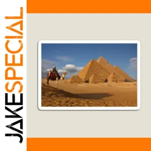 Egypt Desert Landscape Magnet - Customizable Magnet