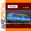 Blue Fleischmann 1:160 Electric Freight Locomotive