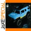 Vivid Blue Alloy Off-Road Model Car