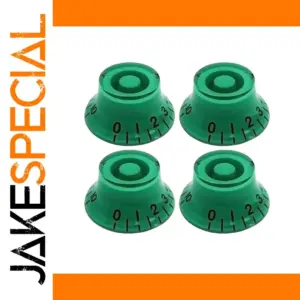 Green LP Guitar Control Knobs Set for Electric Guitars