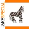 Diamond Studded Zebra Brooch for Unisex Fashion