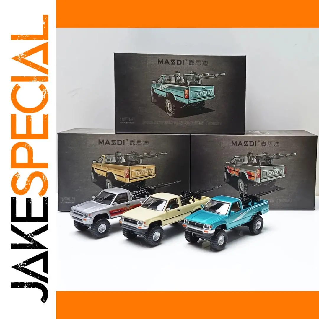 1/64 Scale Toyota HiLux 1995 Diecast Model 1 1/64 Scale Toyota HiLux 1995 Diecast Model