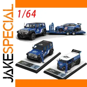 1/64 Scale Diecast Race Car Model for Collectors