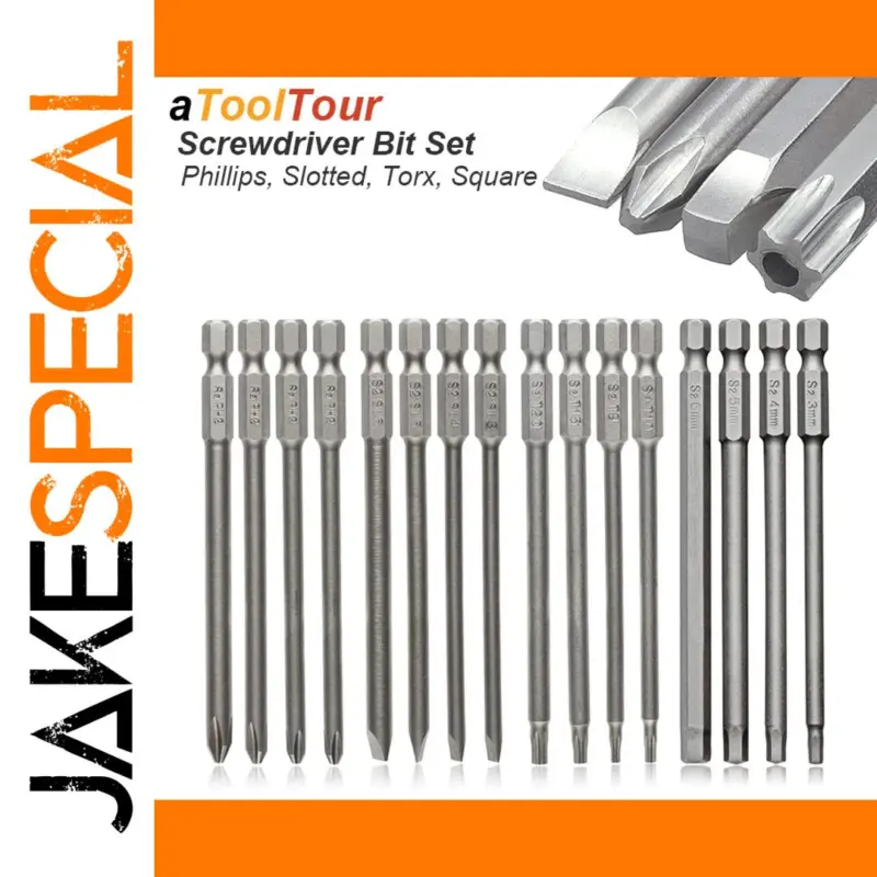 Unlock Precision and Durability with the Magnetic S2 Steel Screwdriver Bit Set 1 e823a20191374860ba584c8e product image