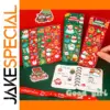 Festive Christmas Cartoon Sticker Set