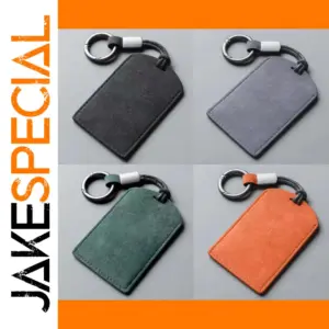Suede Car Key Cover with NFC Slot