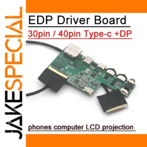 4K/2K USB-C to EDP Driver Board for LCD Screens