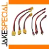 XT60 and T Connector Extension Cable Set