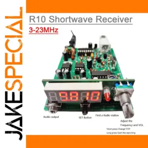 DIY Shortwave Radio Receiver Kit 3-23 MHz