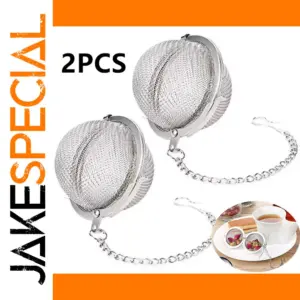 Stainless Steel Tea Infuser Sphere Set