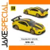Yellow Porsche 911 GT2 Die-Cast Model 1:64 Scale