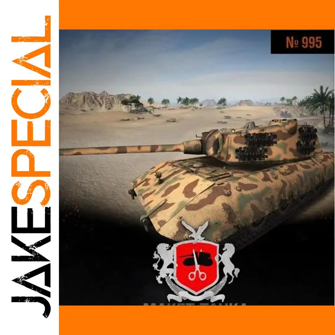 1:35 Scale WOT Tank E100 Paper Model Kit 1 1:35 Scale WOT Tank E100 Paper Model Kit