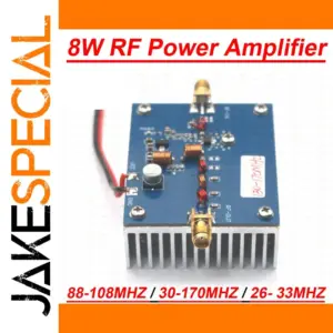 8W RF Power Amplifier for HAM Radio