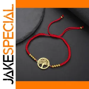 Elegant Stainless Steel Tree of Life Bracelet