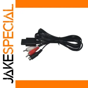 High-Quality S-Video AV Cable Set for Gaming