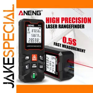 Black ANENG B60 Laser Distance Meter 40-100m