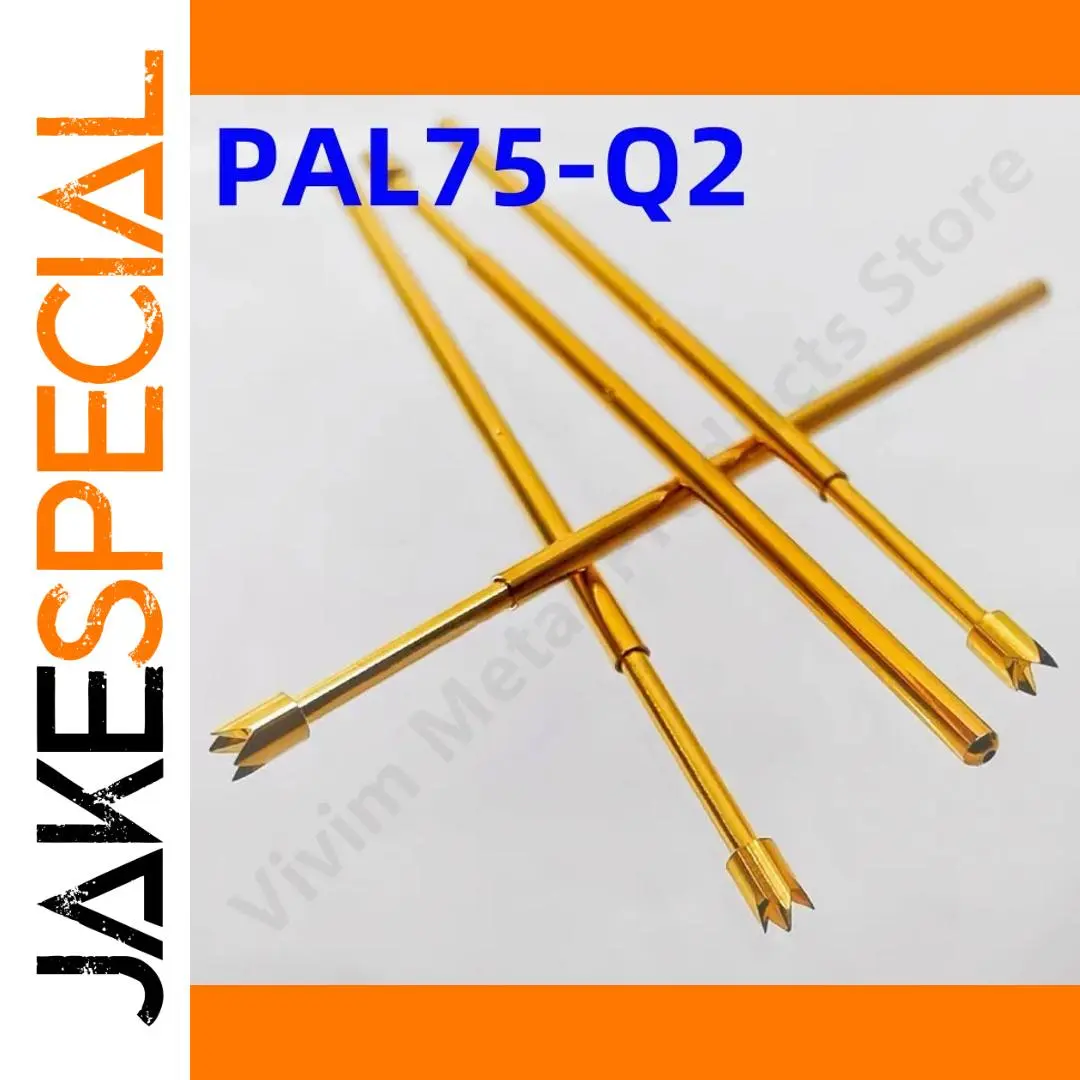Gold PAL75-Q2 Spring Test Probes Set of 100 1 Gold PAL75-Q2 Spring Test Probes Set of 100