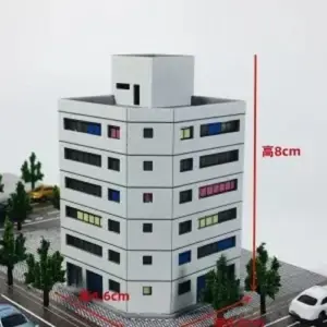 1:300 Scale City Building Diorama Model 19 e9bd66d136d341fb8e88dfb8 upscaled