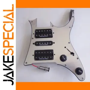 Pre-Wired Metallic RG Guitar Pickguard Kit