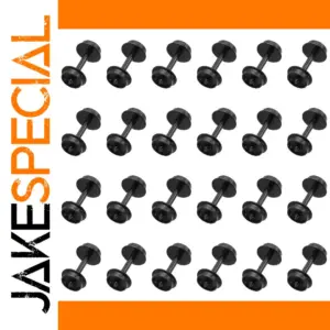 N Scale Model Train Wheelset 33-inch, Set of 24/48