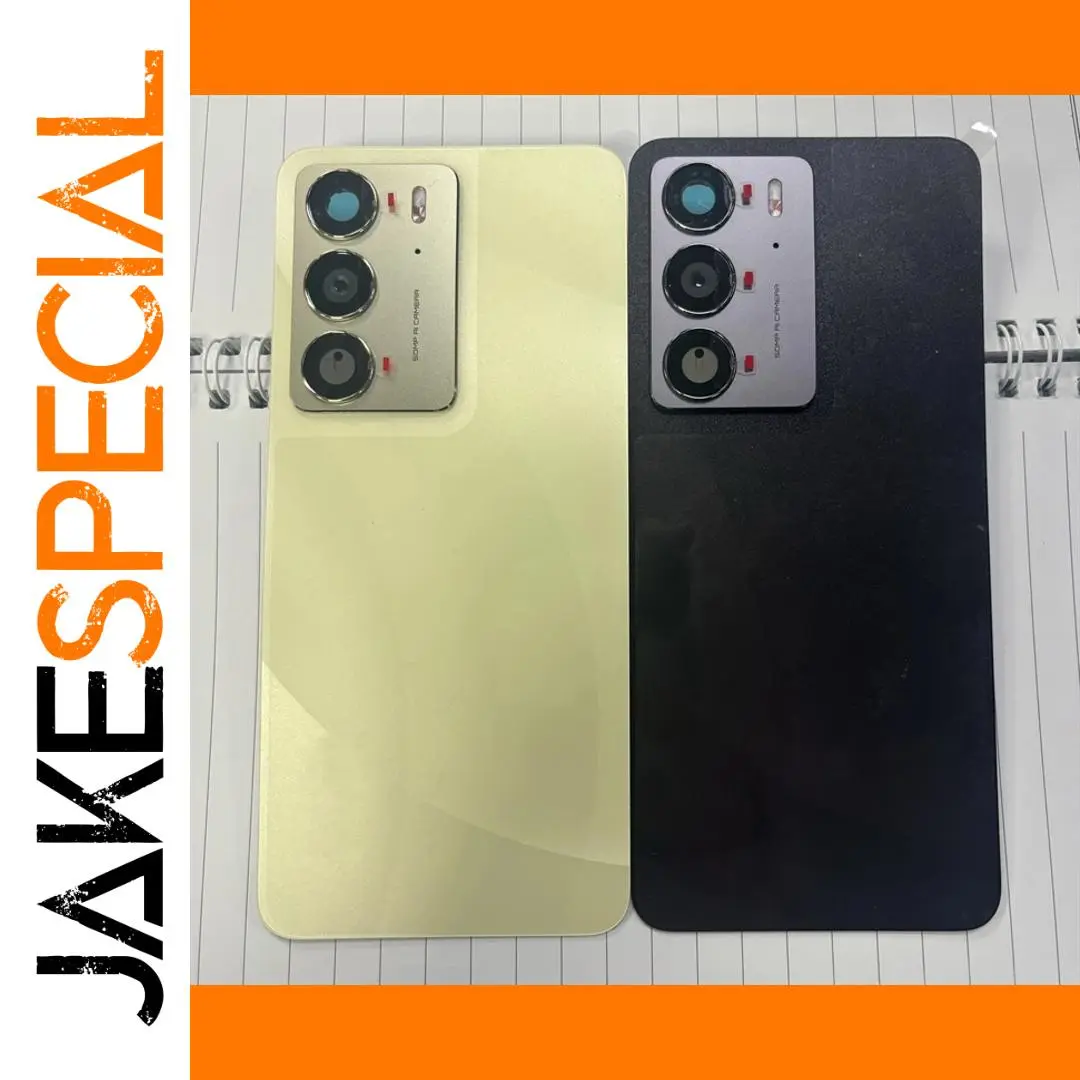 Realme C75 Replacement Back Cover in Gold and Black 1 Realme C75 Replacement Back Cover in Gold and Black