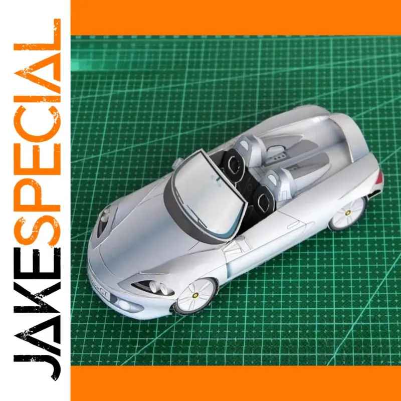 Experience the Art of Crafting with the 3D Paper Model of the GT Convertible Car 1 e9fec8ac6d564f7280a45444 product image