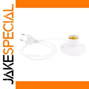 EU Standard LED Lamp Holder for E27 Bulbs